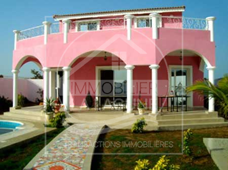 Agence Immobilière Saly Sénégal - V1644 - Villa à NGAPAROU - V1644-Villa-Senegal-NGAPAROU-Vente villa ngaparou hors residence