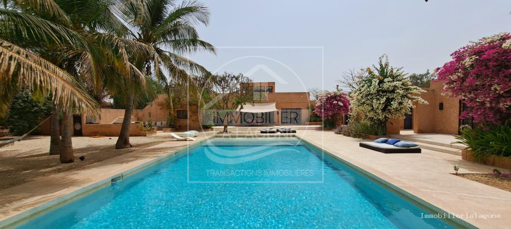 Agence Immobilière Saly Sénégal - V3165 - Villa à NGAPAROU - V3165-villa-a-vendre-a-ngaparou-senegal