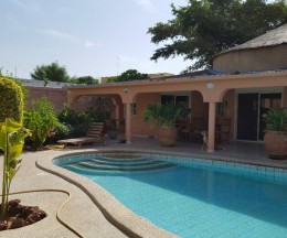 Agence Immobilière immoLagune Saly Sénégal - V2283 - Villa - SALY NIAK-NIAKHAL - V2283 villa-a-vendre-saly-senegal-piscine