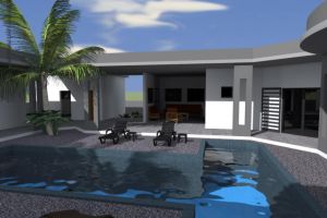 Agence Immobilière Saly Sénégal - V2389 - Villa - SOMONE - V2389 riad-bord-de-lagune-senegal