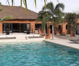 Agence Immobilière Lagune Saly Sénégal -  - Villa - NGAPAROU - V2633-villa-a-vendre-a-ngaparou-senegal-avec-piscine
