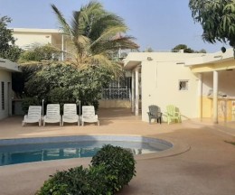 Agence Immobilière immoLagune Saly Sénégal - V2679 - Villa - NGAPAROU - V2679 grande villa a vendre ngaparou senegal