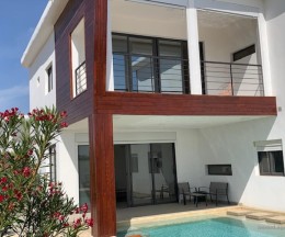 Agence Immobilière immoLagune Saly Sénégal - V2706 - Villa - NGAPAROU - V2706 villa neuve à vendre ngaparou senegal