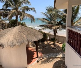 Agence Immobilière immoLagune Saly Sénégal - V2775 - Villa - SOMONE - V2775 villa a vendre bord de mer ngaparou senegal