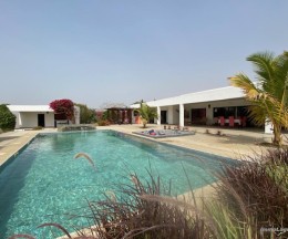 Agence Immobilière immoLagune Saly Sénégal - V2814 - Villa - NGUERIGNE - V2814 villa a vendre nguerigne senegal