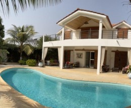 Agence Immobilière Lagune Saly Sénégal -  - Villa - NGAPAROU - V3018-villa-a-vendre-a-ngaparou-senegal-avec-piscine