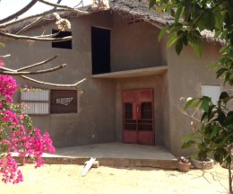 Agence Immobilière immoLagune Saly Sénégal - V1958 - Villa - SOMONE - entrée de la villa
