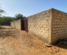 Vente Terrain en résidence sur un terrain de 540 m<sup>2</sup> Proche  - Réf. T3127 Agence immobilière Saly Sénégal T3127 terrain a vendre somone senegal