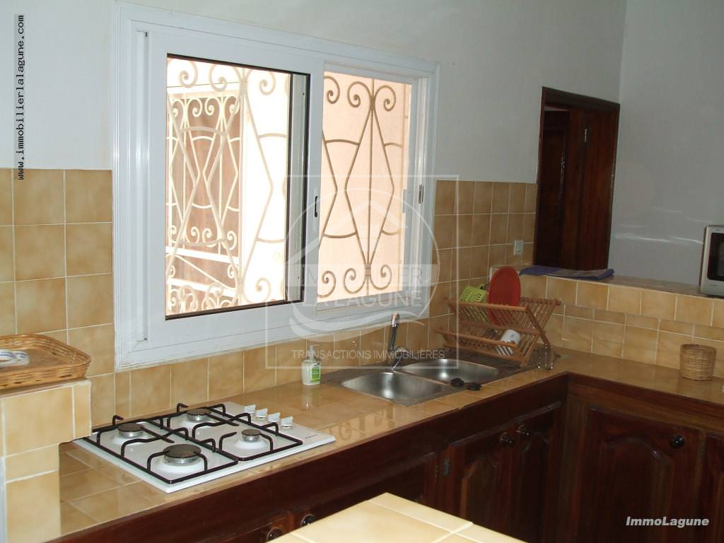 Agence Immobilière Saly Sénégal - V2116 - Villa à NGAPAROU - V2116 Villa avec piscine à vendre à Ngaparou Sénégal
