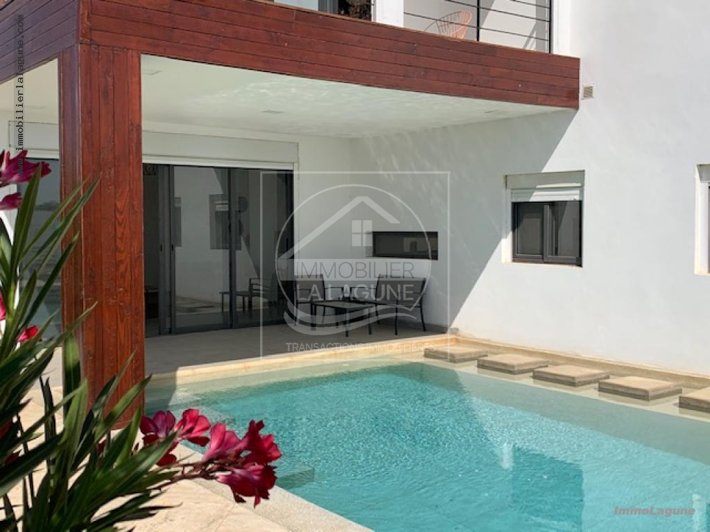 Agence Immobilière Saly Sénégal - V2706 - Villa à NGAPAROU - V2706 villa neuve à vendre ngaparou senegal