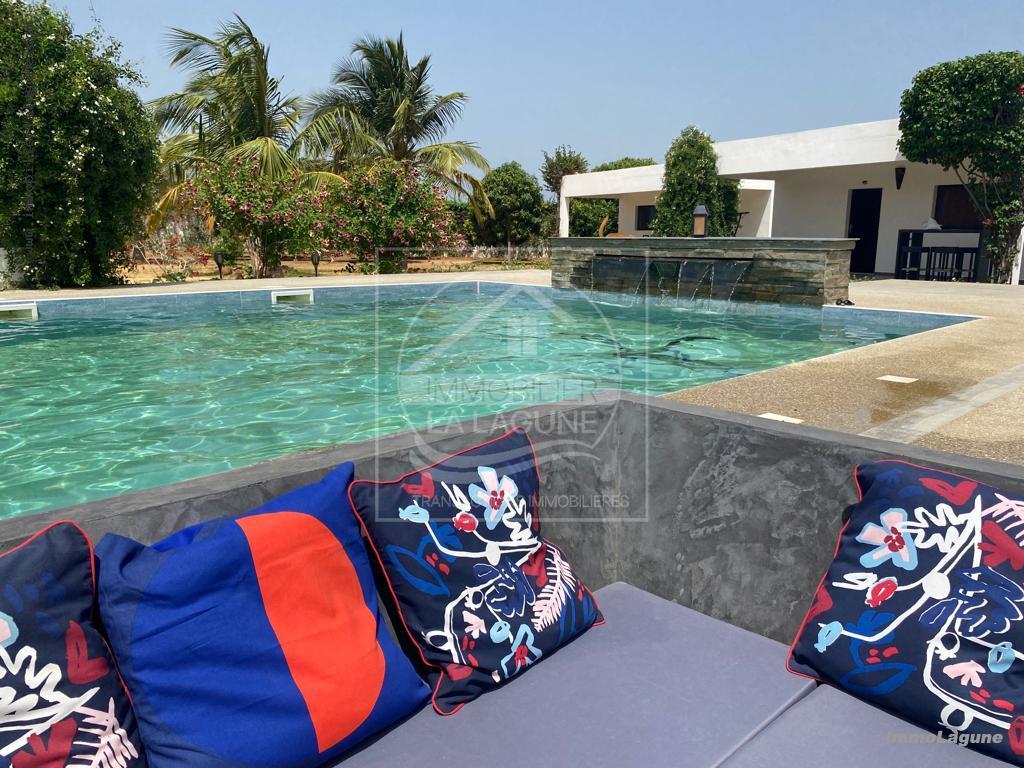 Agence Immobilière Saly Sénégal - V2814 - Villa à NGUERIGNE - V2814 villa a vendre nguerigne senegal