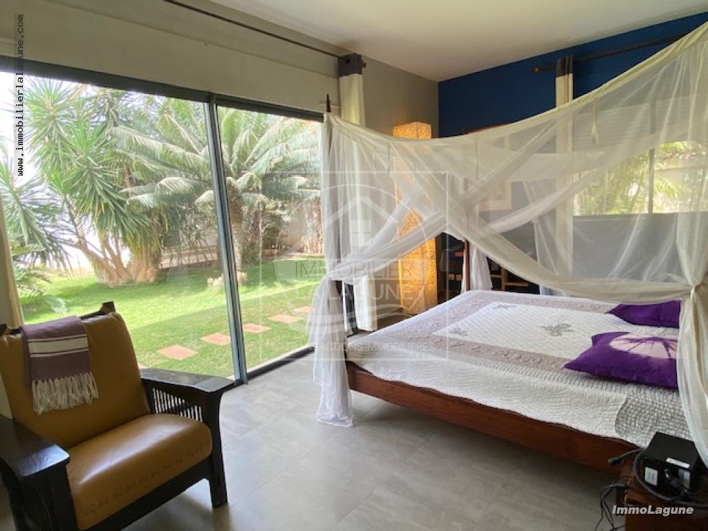 Agence Immobilière Saly Sénégal - V2941 - Villa à NGAPAROU - V2941 villa a vendre ngaparou senegal bord de mer