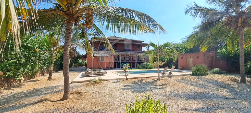 Agence Immobilière Saly Sénégal - V2946 - Villa à WARANG - V2946-villa-a-vendre-a-mbaling-senegal-avec-pisicine