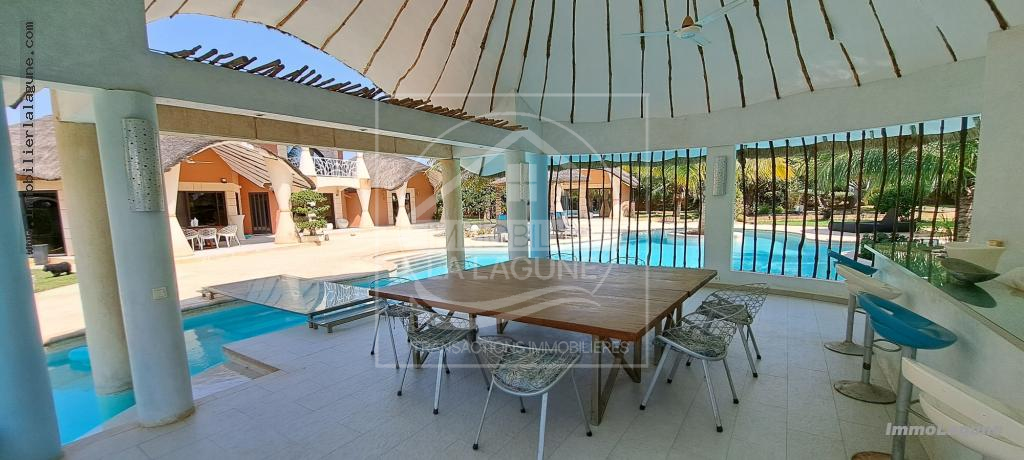 Agence Immobilière Saly Sénégal - V2950 - Villa à N'DIOROKH - V2950-villa-a-vendre-a-somone-avec-pisicne-senegal