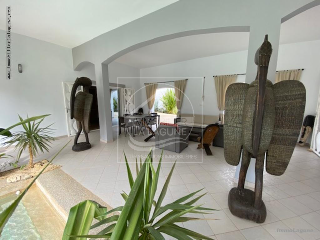 Agence Immobilière Saly Sénégal - V2972 - Villa à NGAPAROU - V2972 villa a vendre ngaparou senegal