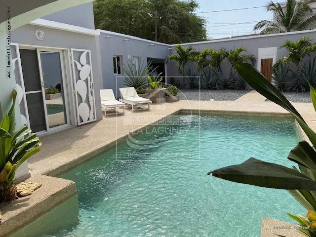 Agence Immobilière Saly Sénégal - V2972 - Villa à NGAPAROU - V2972 villa a vendre ngaparou senegal