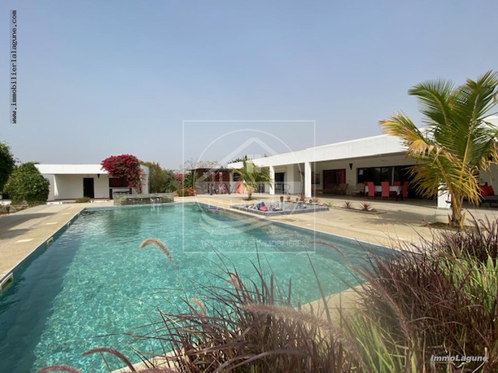 Agence Immobilière Saly Sénégal - V2814 - Villa à NGUERIGNE - V2814 villa a vendre nguerigne senegal