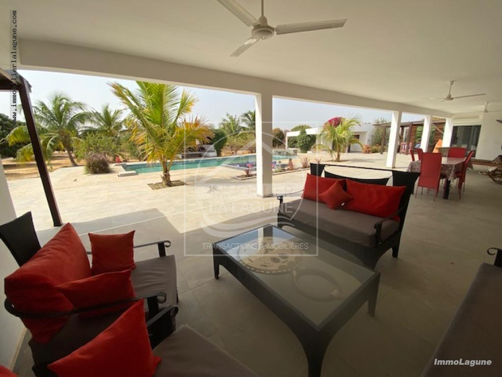 Agence Immobilière Saly Sénégal - V2814 - Villa à NGUERIGNE - V2814 villa a vendre nguerigne senegal
