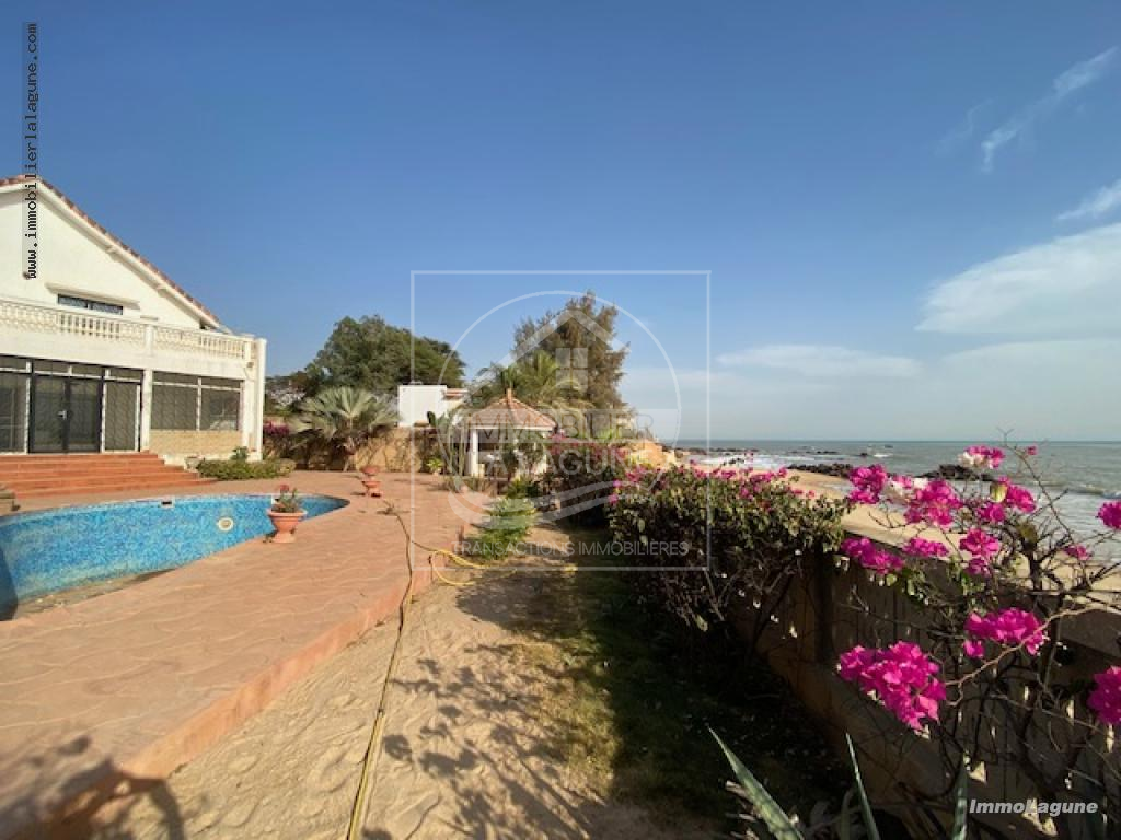 Agence Immobilière Saly Sénégal - V3011 - Villa à NGAPAROU - V3011 villa bord de mer a vendre senegal