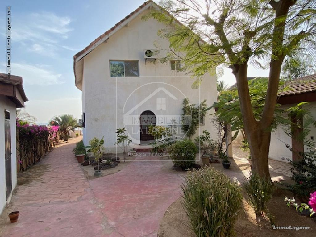 Agence Immobilière Saly Sénégal - V3011 - Villa à NGAPAROU - V3011 villa bord de mer a vendre senegal