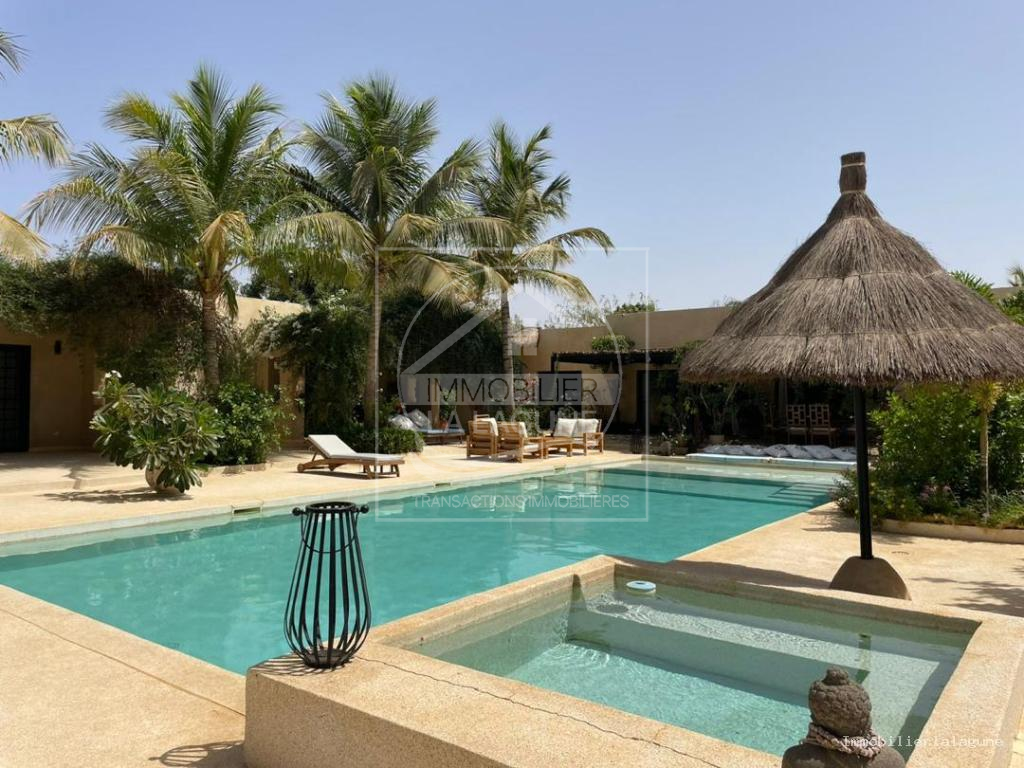 Agence Immobilière Saly Sénégal - V3186 - Villa à NGUERIGNE - V3186 villa a vendre nguerigne senegal