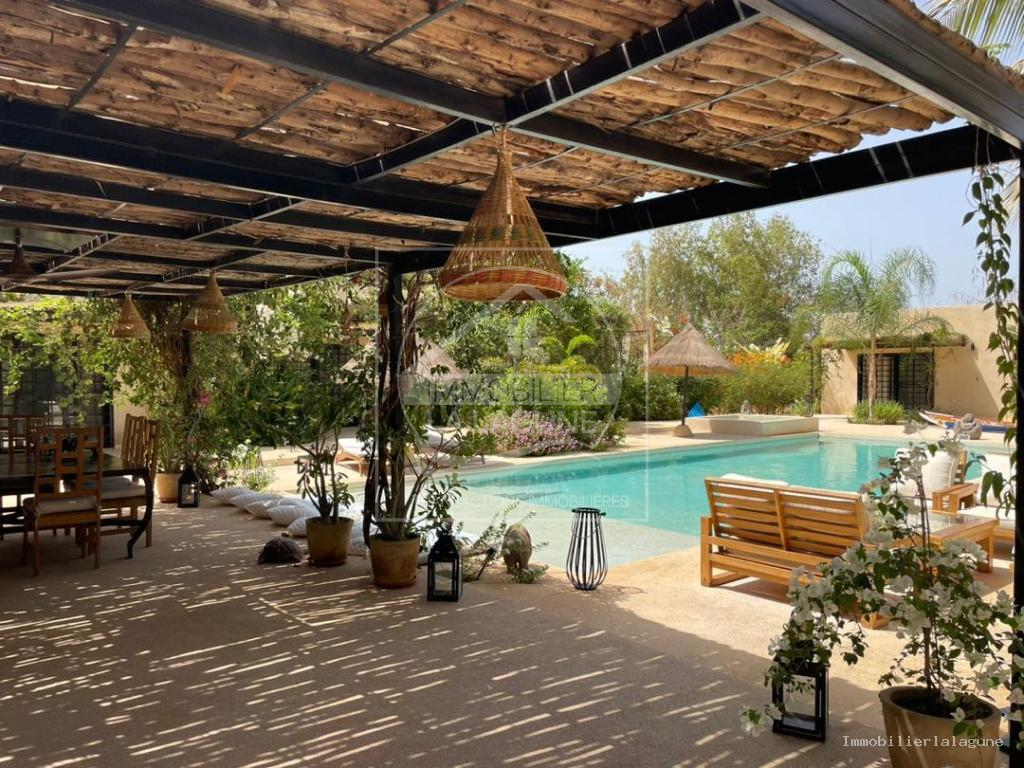Agence Immobilière Saly Sénégal - V3186 - Villa à NGUERIGNE - V3186 villa a vendre nguerigne senegal