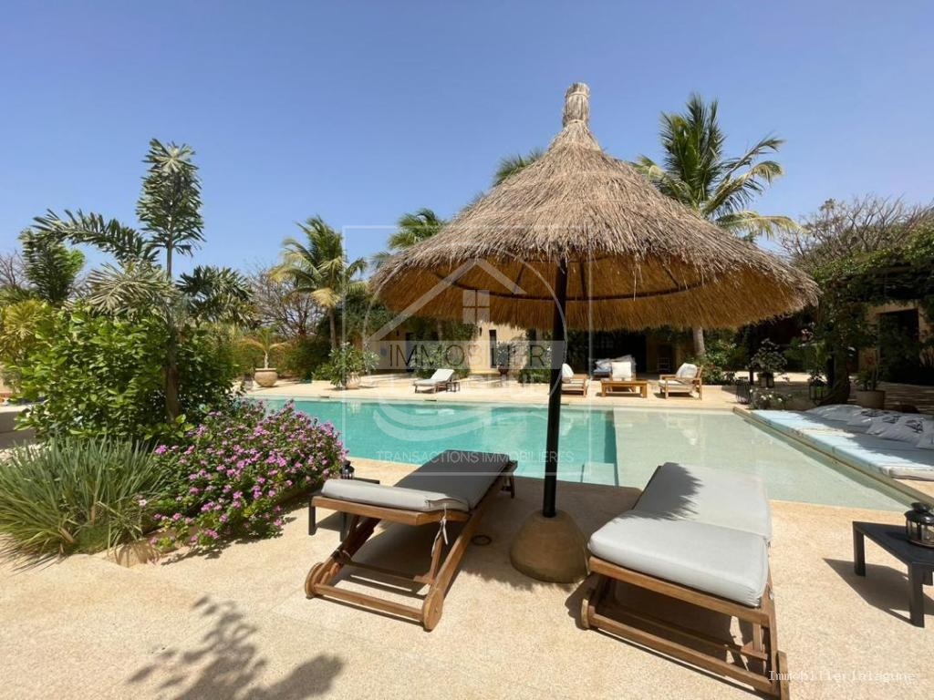Agence Immobilière Saly Sénégal - V3186 - Villa à NGUERIGNE - V3186 villa a vendre nguerigne senegal