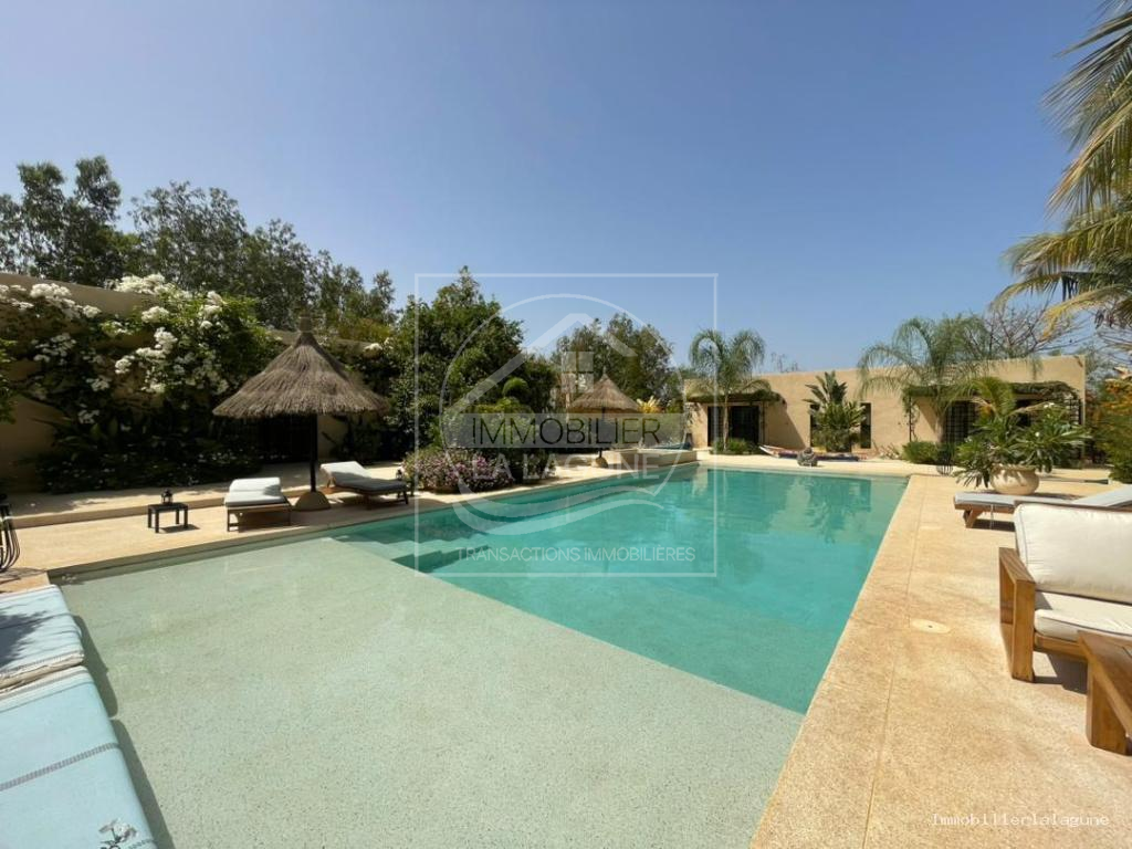 Agence Immobilière Saly Sénégal - V3186 - Villa à NGUERIGNE - V3186 villa a vendre nguerigne senegal