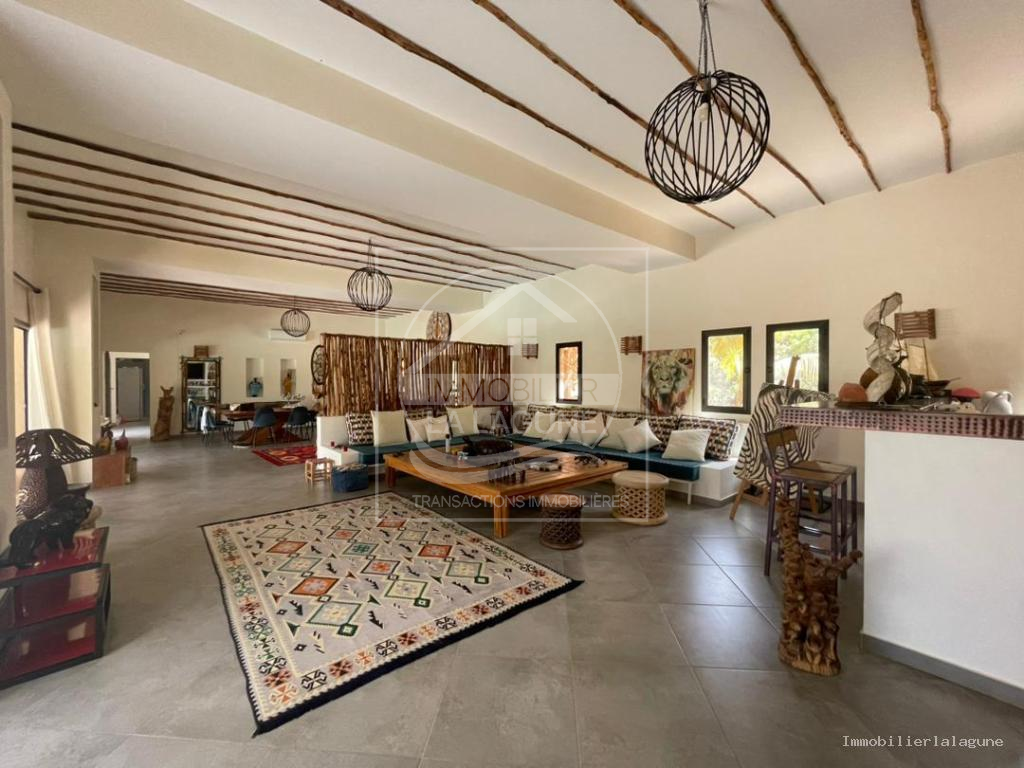 Agence Immobilière Saly Sénégal - V3186 - Villa à NGUERIGNE - V3186 villa a vendre nguerigne senegal