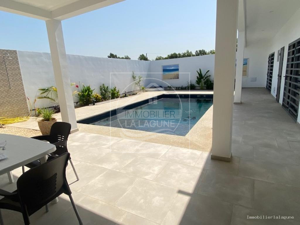 Agence Immobilière Saly Sénégal - V3221 - Villa à NGAPAROU - V3221 villa a vendre ngaparou senegal