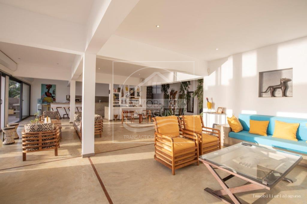 Agence Immobilière Saly Sénégal - V3239 - Villa à NGAPAROU - V3239-villa-a-vendre-a-somone-bord-de-mer-piscine-senegal