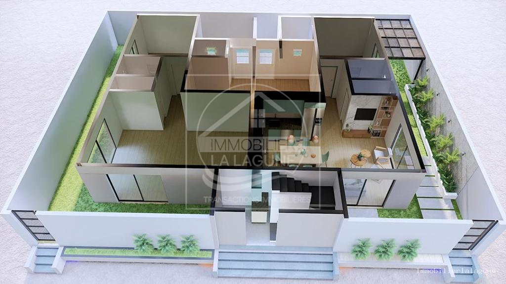 Agence Immobilière Saly Sénégal - A3248 - Appartement à NGAPAROU - A3248 appartement a vendre ngaparou senegal