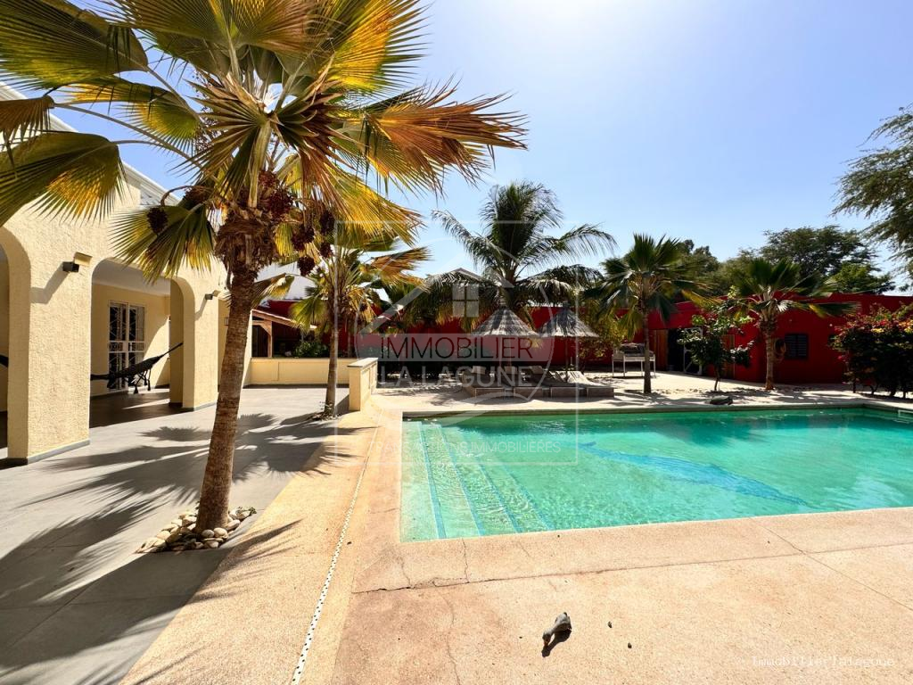 Agence Immobilière Saly Sénégal - V3252 - Villa à NGAPAROU - V3252 villa a vendre ngaparou senegal