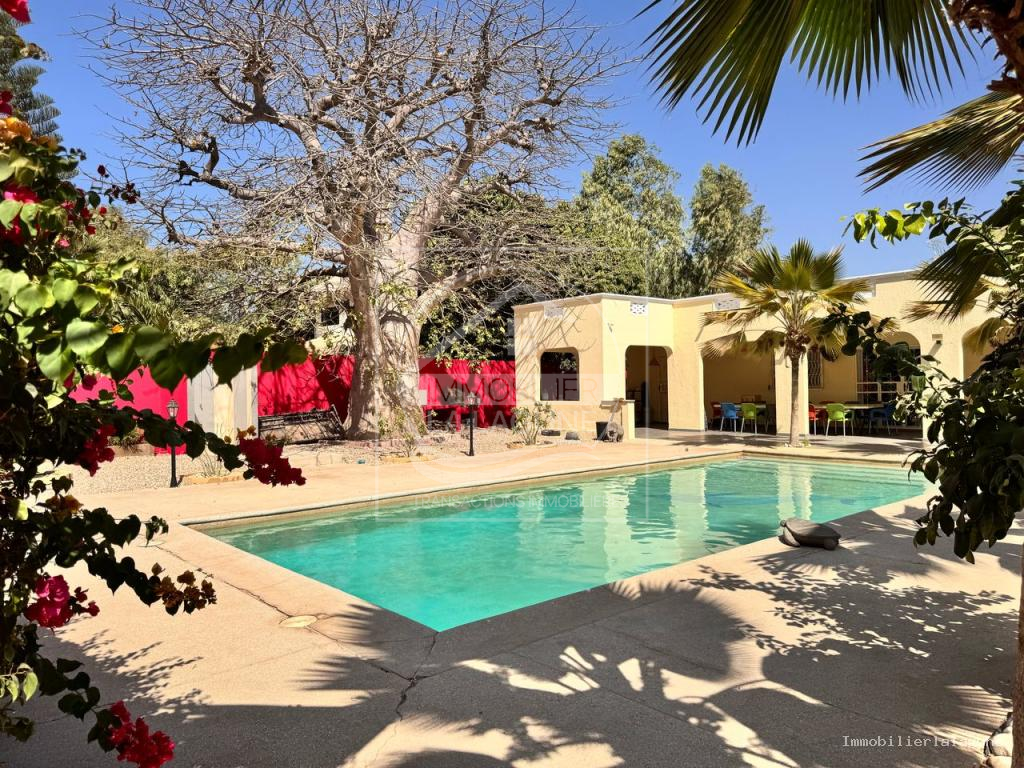 Agence Immobilière Saly Sénégal - V3252 - Villa à NGAPAROU - V3252 villa a vendre ngaparou senegal