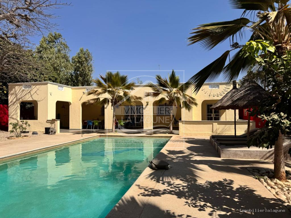 Agence Immobilière Saly Sénégal - V3252 - Villa à NGAPAROU - V3252 villa a vendre ngaparou senegal