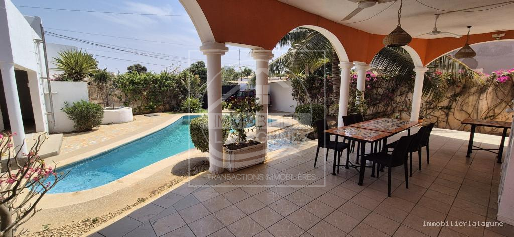 Agence Immobilière Saly Sénégal - V3257 - Villa à NGAPAROU - V3257-villa-a-vendre-a-ngaparou-senegal-avec-piscine