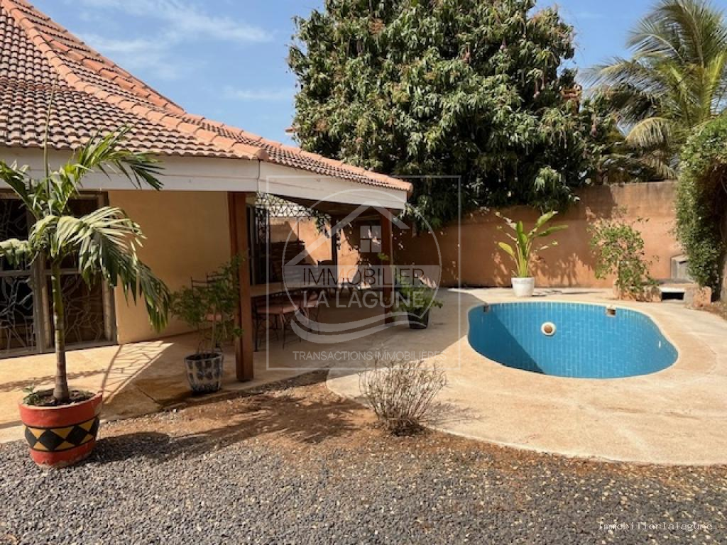 Agence Immobilière Saly Sénégal - V3267 - Villa à NGAPAROU - V3267 villa a vendre ngaparou senegal
