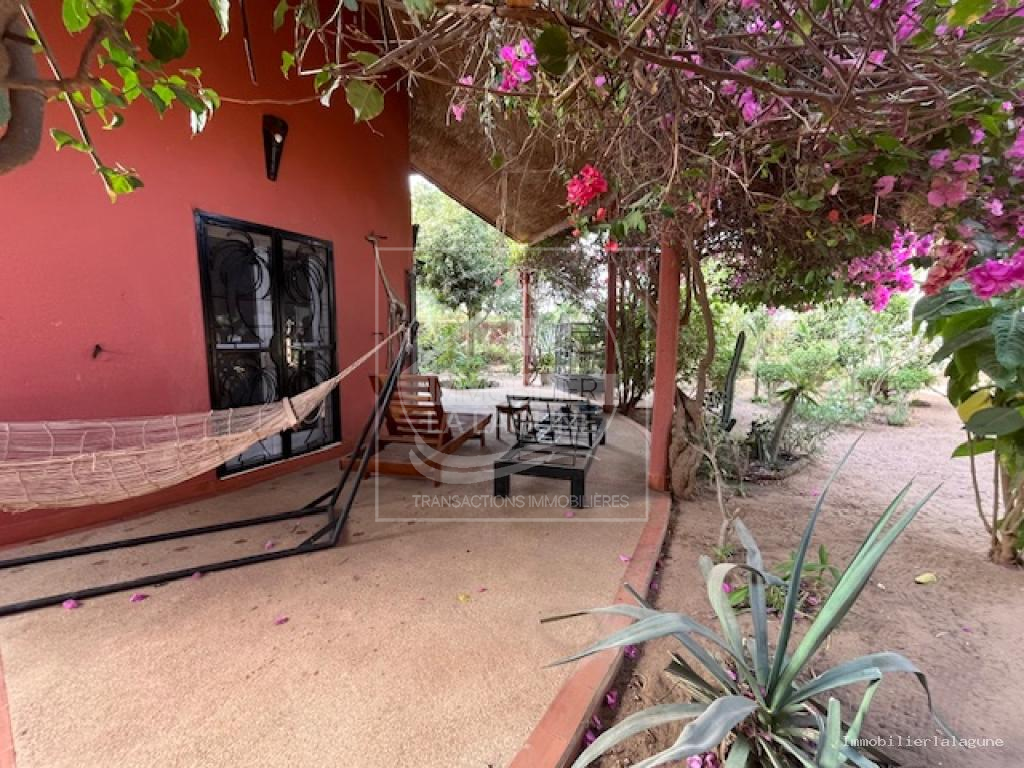 Agence Immobilière Saly Sénégal - V3269 - Villa à NGUERIGNE - V3269 villa a vendre nguerigne senegal
