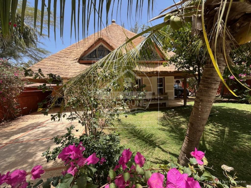 Agence Immobilière Saly Sénégal - V3271 - Villa à NGAPAROU - V3271 villa a vendre ngaparou senegal