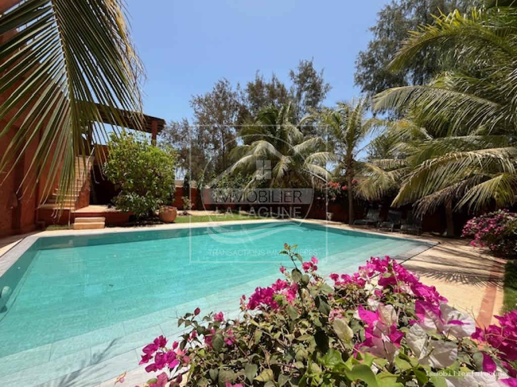 Agence Immobilière Saly Sénégal - V3271 - Villa à NGAPAROU - V3271 villa a vendre ngaparou senegal