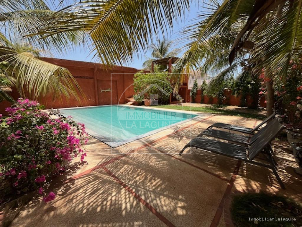 Agence Immobilière Saly Sénégal - V3271 - Villa à NGAPAROU - V3271 villa a vendre ngaparou senegal
