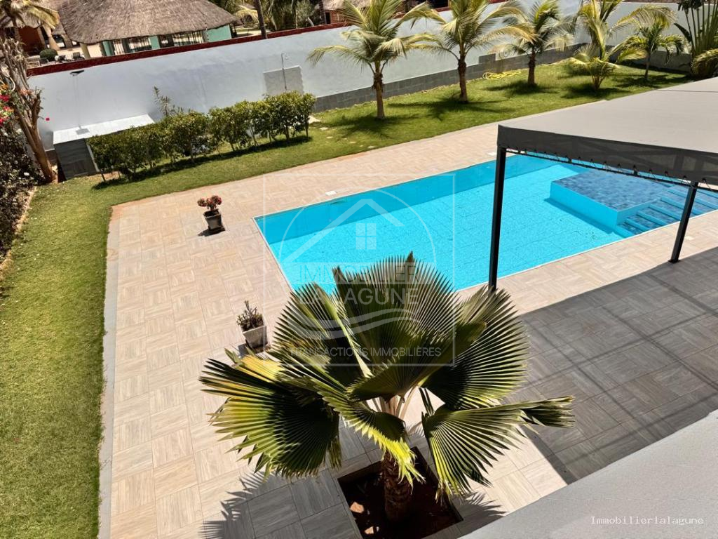 Agence Immobilière Saly Sénégal - V3278 - Villa à NGAPAROU - V3278 villa a vendre ngaparou senegal