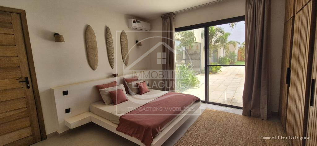 Agence Immobilière Saly Sénégal - V3285 - Villa à NGUERIGNE - V3285-villa-a-vendre-a-nguerigne-senegal-avec-piscine