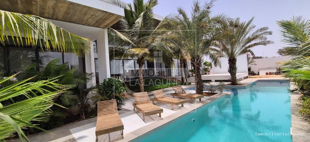 Agence Immobilière Saly Sénégal - V3283 - Villa à NGUERIGNE - V3283-villa-a-vendre-a-nguerigne-senegal-neuve