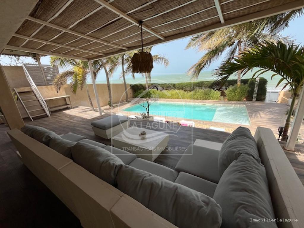 Agence Immobilière Saly Sénégal - V3182 - Villa à NIANING - 3182 villa a vendre nianing senegal