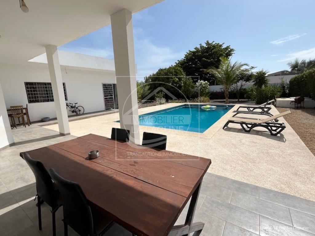 Agence Immobilière Saly Sénégal - V3276 - Villa à NGAPAROU - V3276 villa a vendre ngaparou senegal