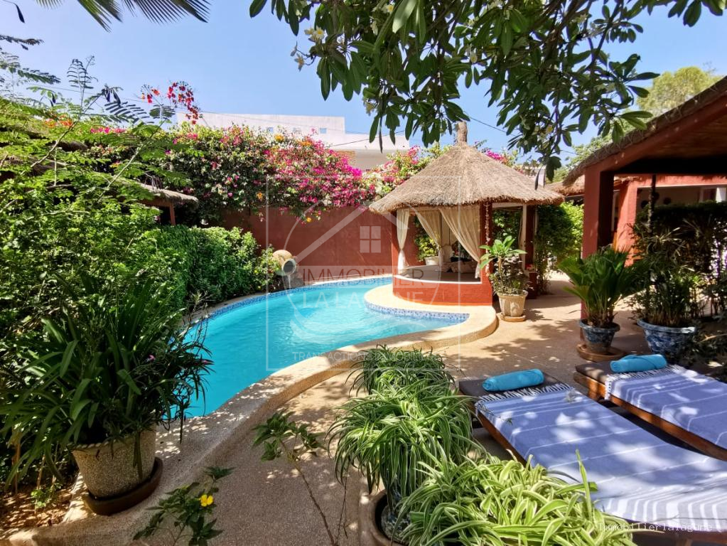 Agence Immobilière Saly Sénégal - V3306 - Villa à NGAPAROU - V3306 villa a vendre ngaparou senegal