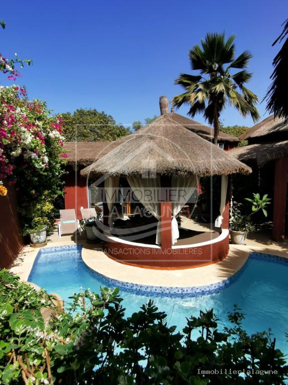 Agence Immobilière Saly Sénégal - V3306 - Villa à NGAPAROU - V3306 villa a vendre ngaparou senegal