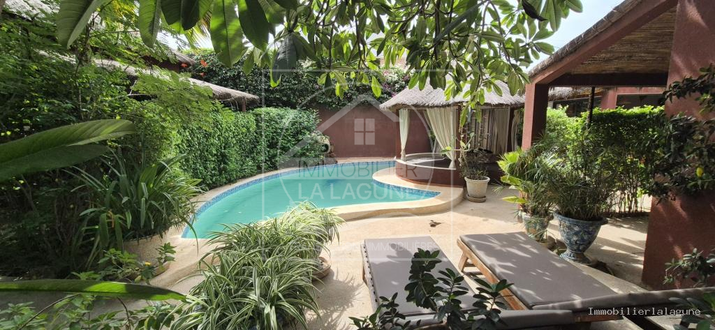 Agence Immobilière Saly Sénégal - C3308 - Commerce à NGAPAROU - C3308 chambres d'hote a vendre nagapou senegal