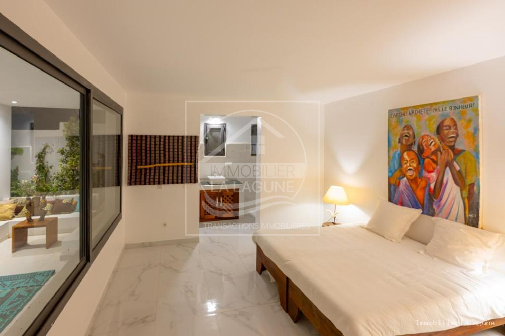 Agence Immobilière Saly Sénégal - V3318 - Villa à NIANING - V3318 villa a vendre pointe sarene senegal